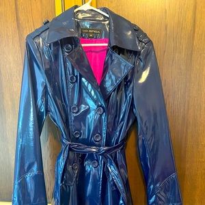 Via Spiga medium raincoat - navy